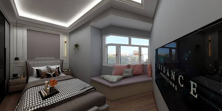 饰为家-江上城B区2-29-1黄美女-装修设计方案