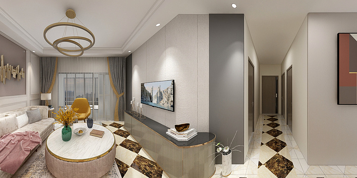 博洛尼软装设计师丶胡-万科·翡翠滨江-装修设计方案