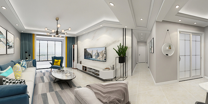 一叶一舟-滨湖湾二-装修设计方案