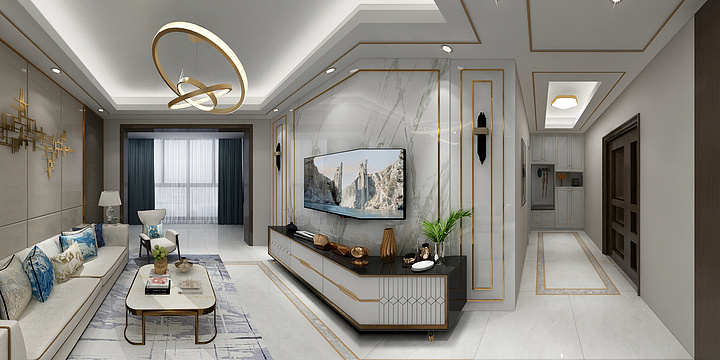 136****5731WcHP-黄家花园路998弄39号1101客餐厅效果-副本-装修设计方案