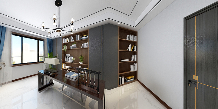 一八零空间设计一-新中式-装修设计方案