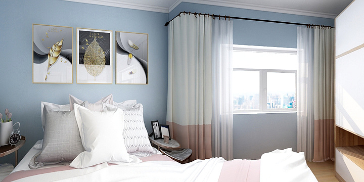 originate-两室一厅一厨一卫-装修设计方案