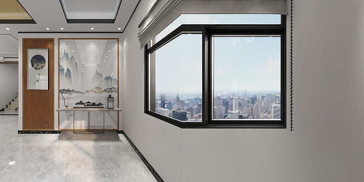 联一设计-浩腾竹木纤维墙板--案十一，十二，一-装修设计方案