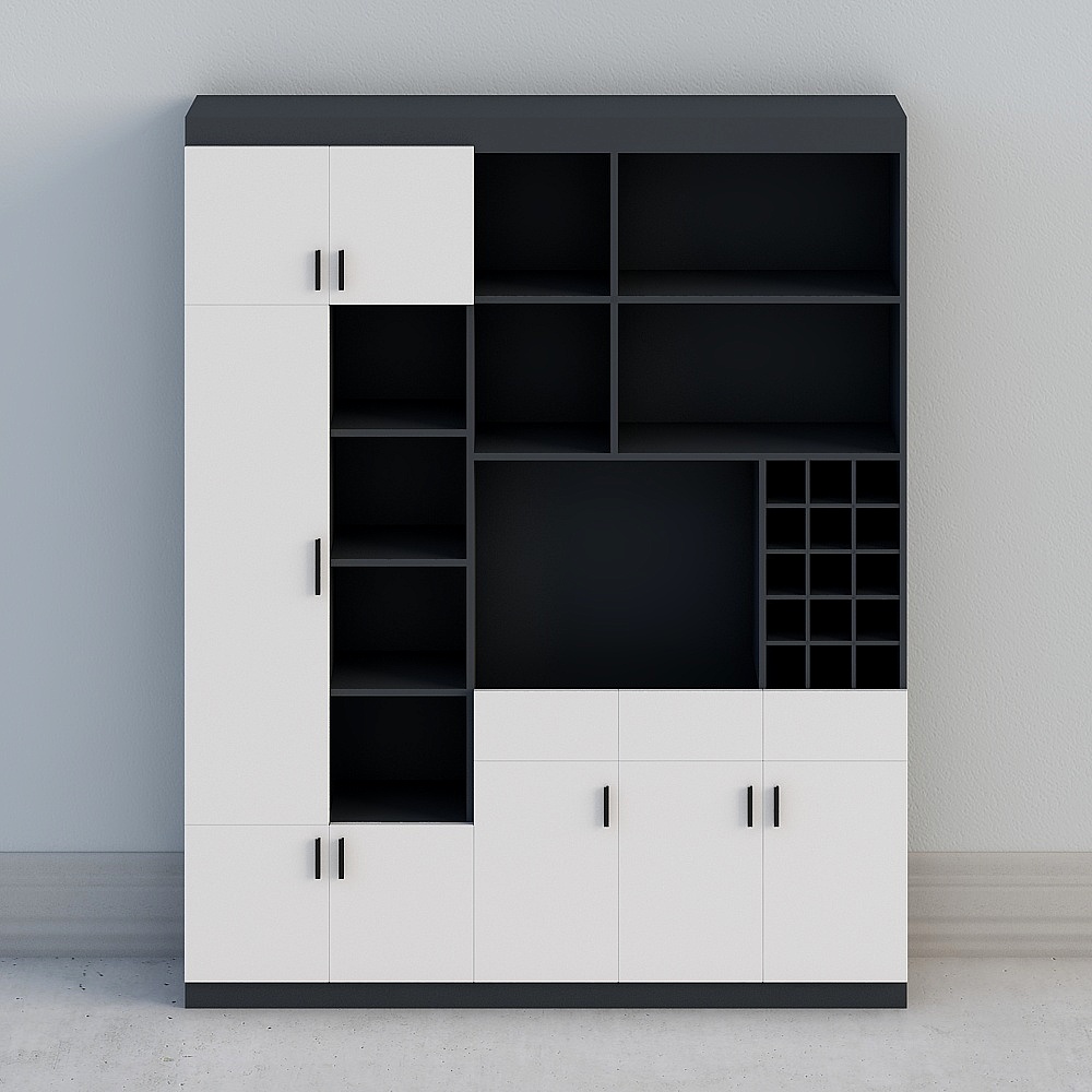6x餐边柜3D模型