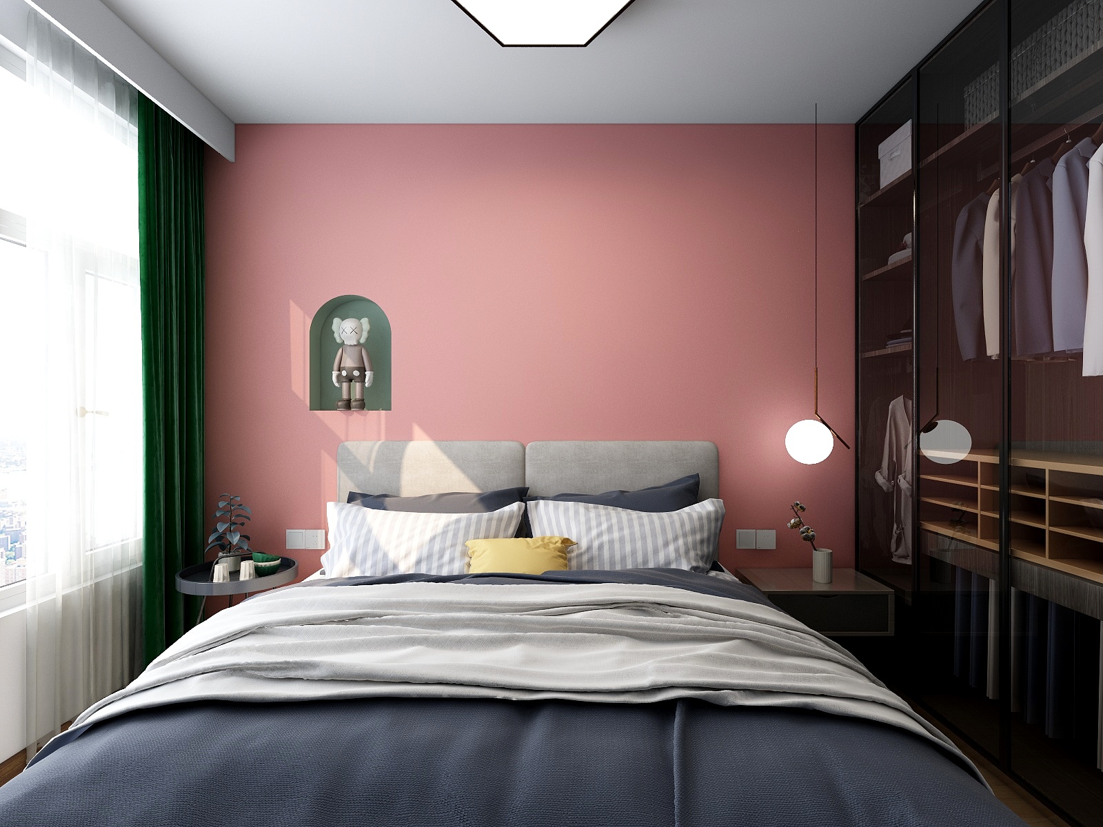 知野设计工作室-卧室的100种装法003-装修设计方案