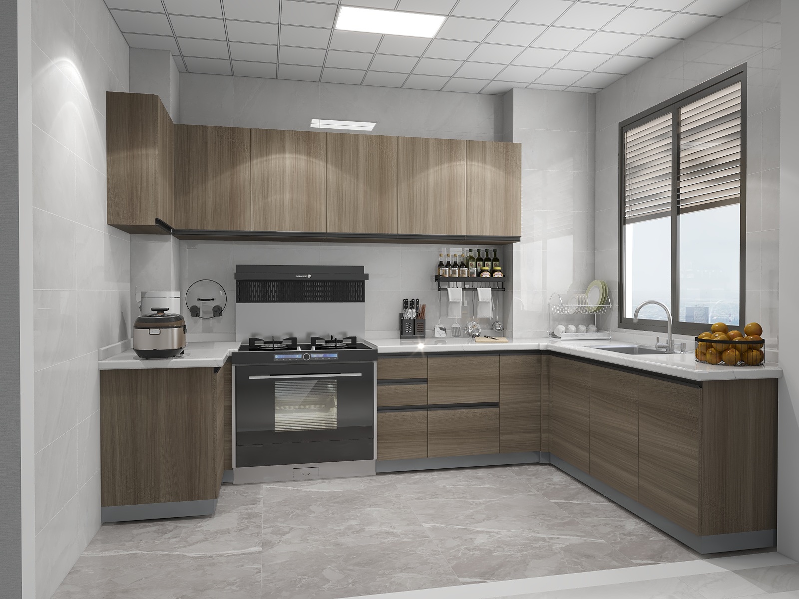 孤魂傲-洸河厨房-装修设计方案