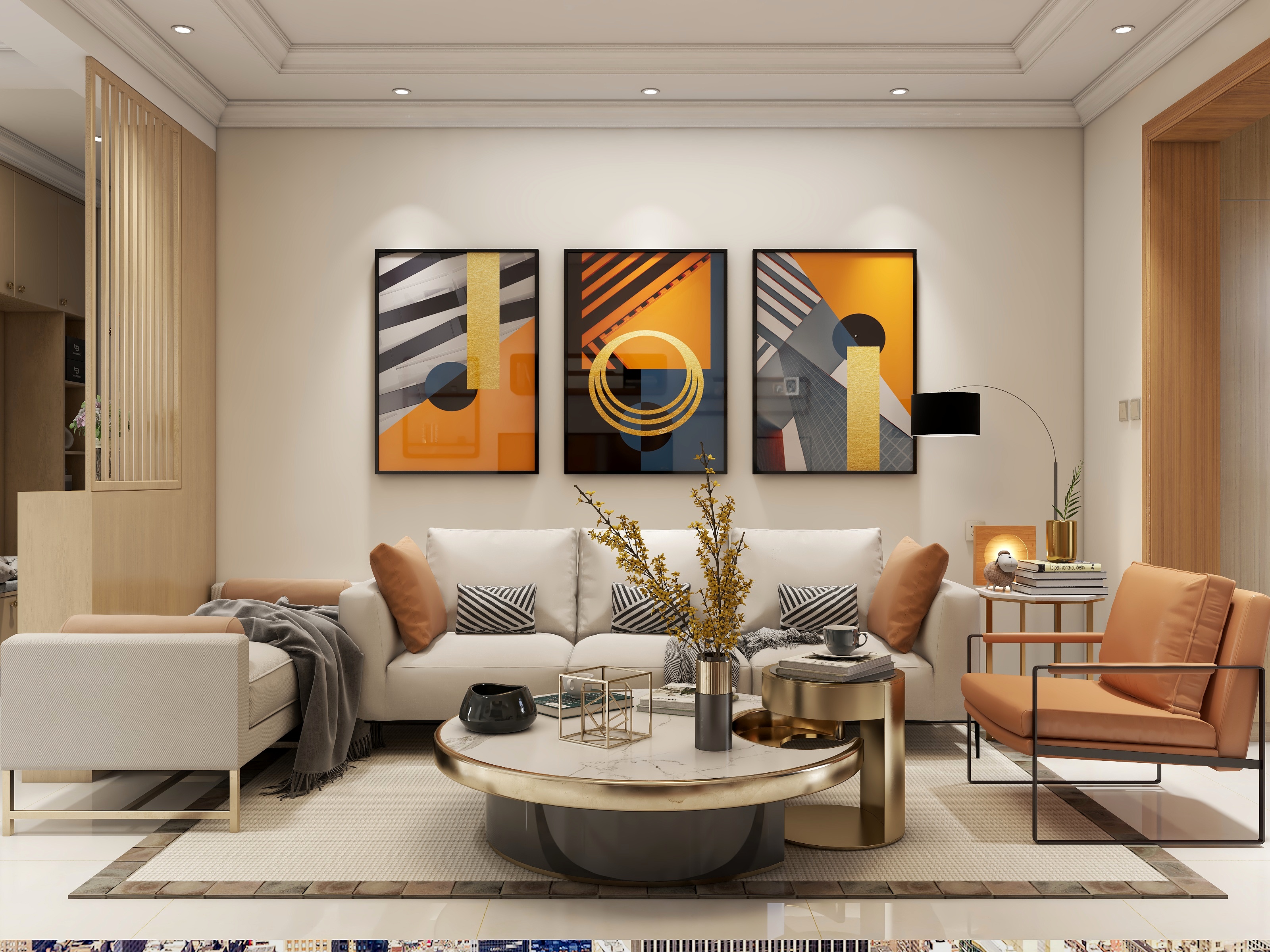 王子腾-Modern：府河新城-装修设计方案