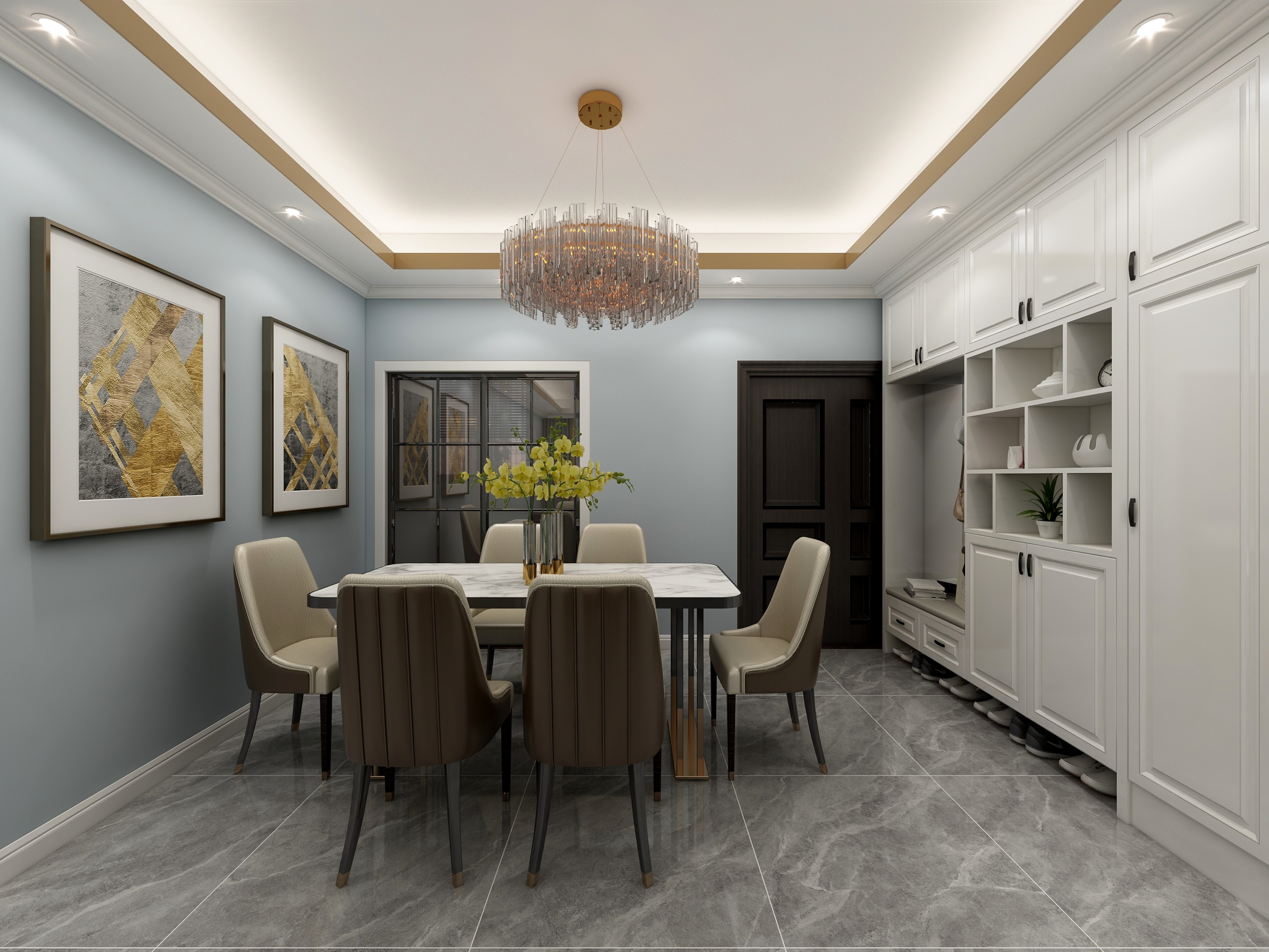 秀子18679691156-鸿翔江誉13栋一单元03户型-装修设计方案