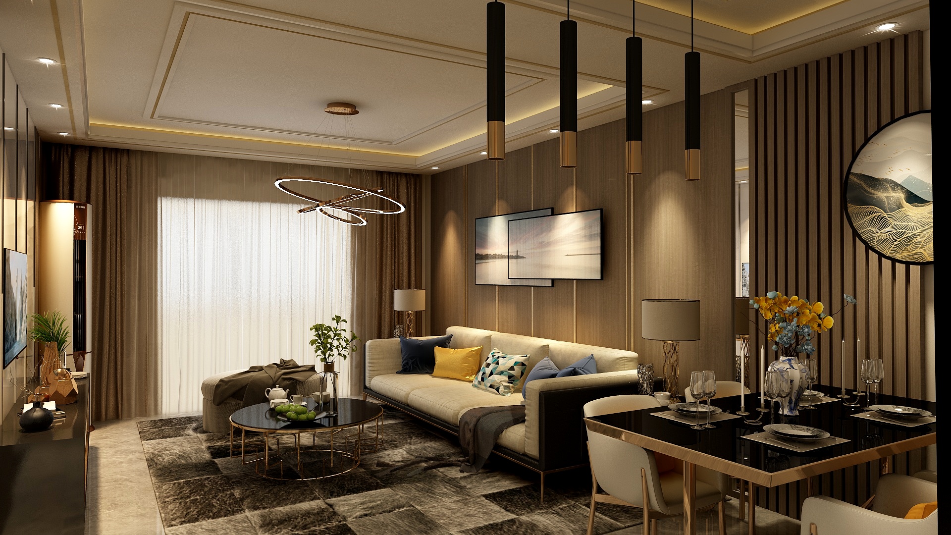 金世家装饰丨李晨阳-京润现代城7-2-1302贾先生-装修设计方案