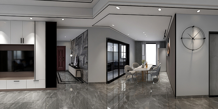 DZ设计谢伟-金域翡翠李姐-装修设计方案