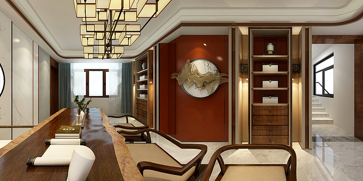 XRJ12345-富源自建房别墅-装修设计方案