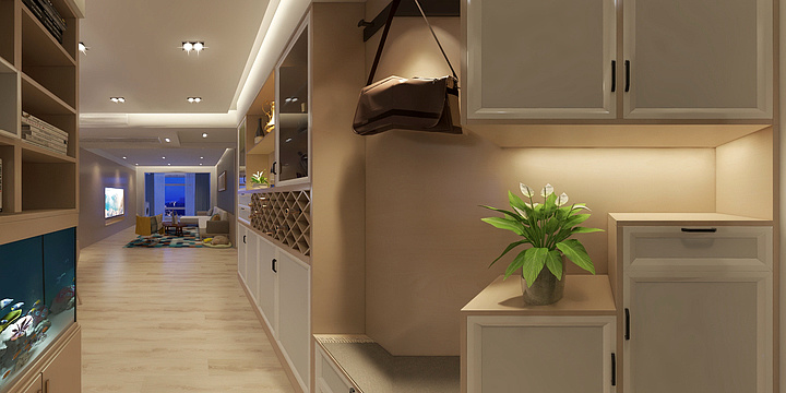 敬中南-书香苑302-装修设计方案