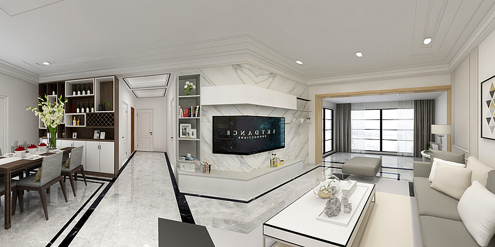 罗贵鹏-燕山壹号1栋4号户型99平方米-装修设计方案