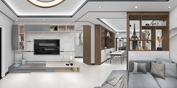 訫如芷水-中央购物广场C栋2003-装修设计方案