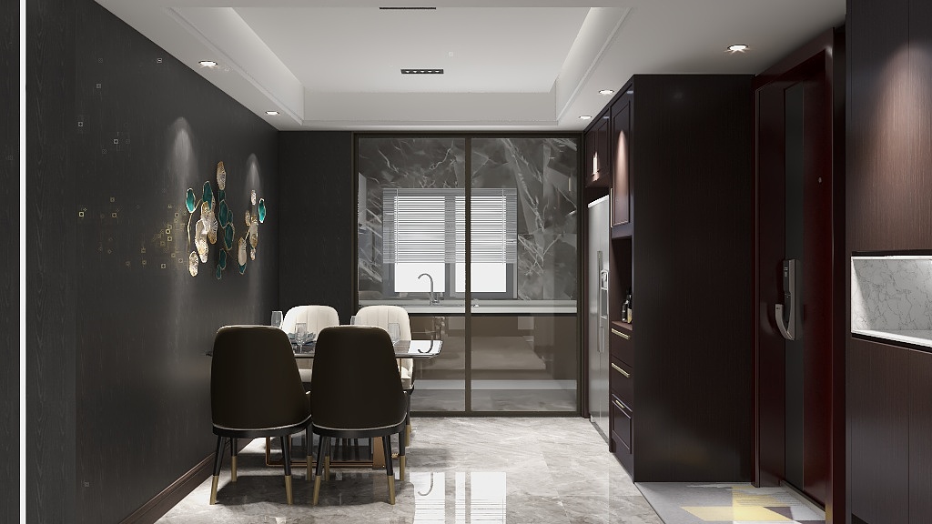 思维鲸设计-武汉天地云廷誉德10样板间轻奢现代港式-装修设计方案