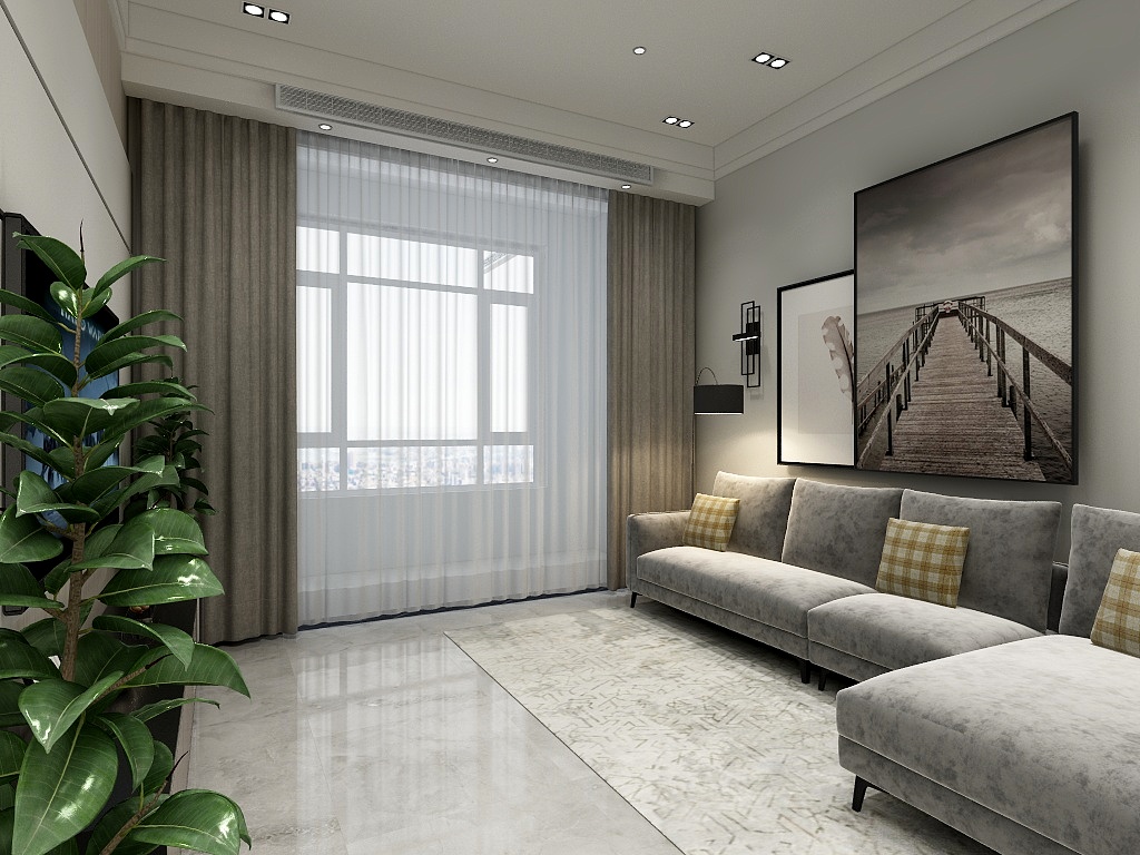 苦行僧QhMb-银座康城复式卢-装修设计方案