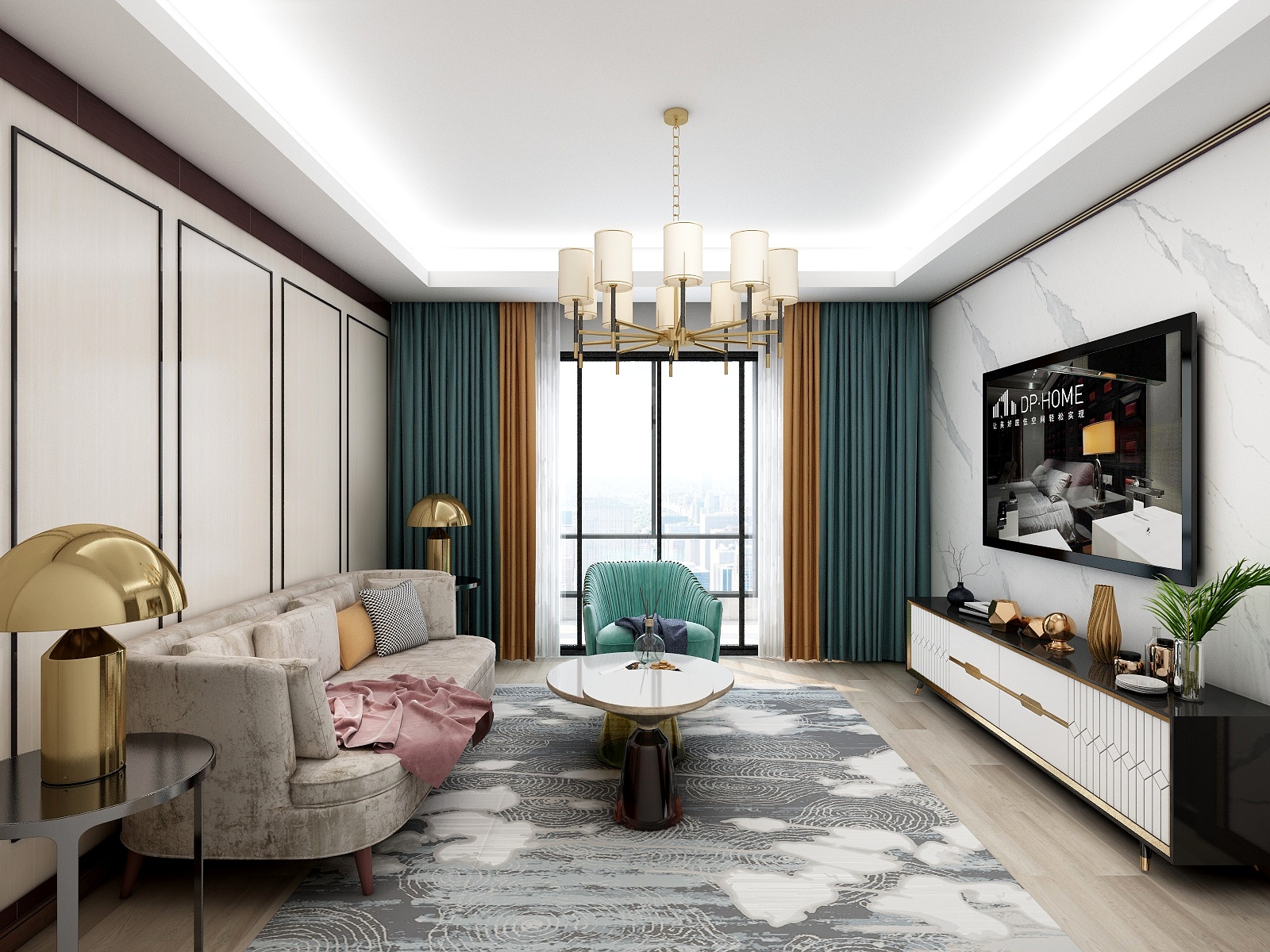 童童乐乐琪琪-未命名户型图-装修设计方案