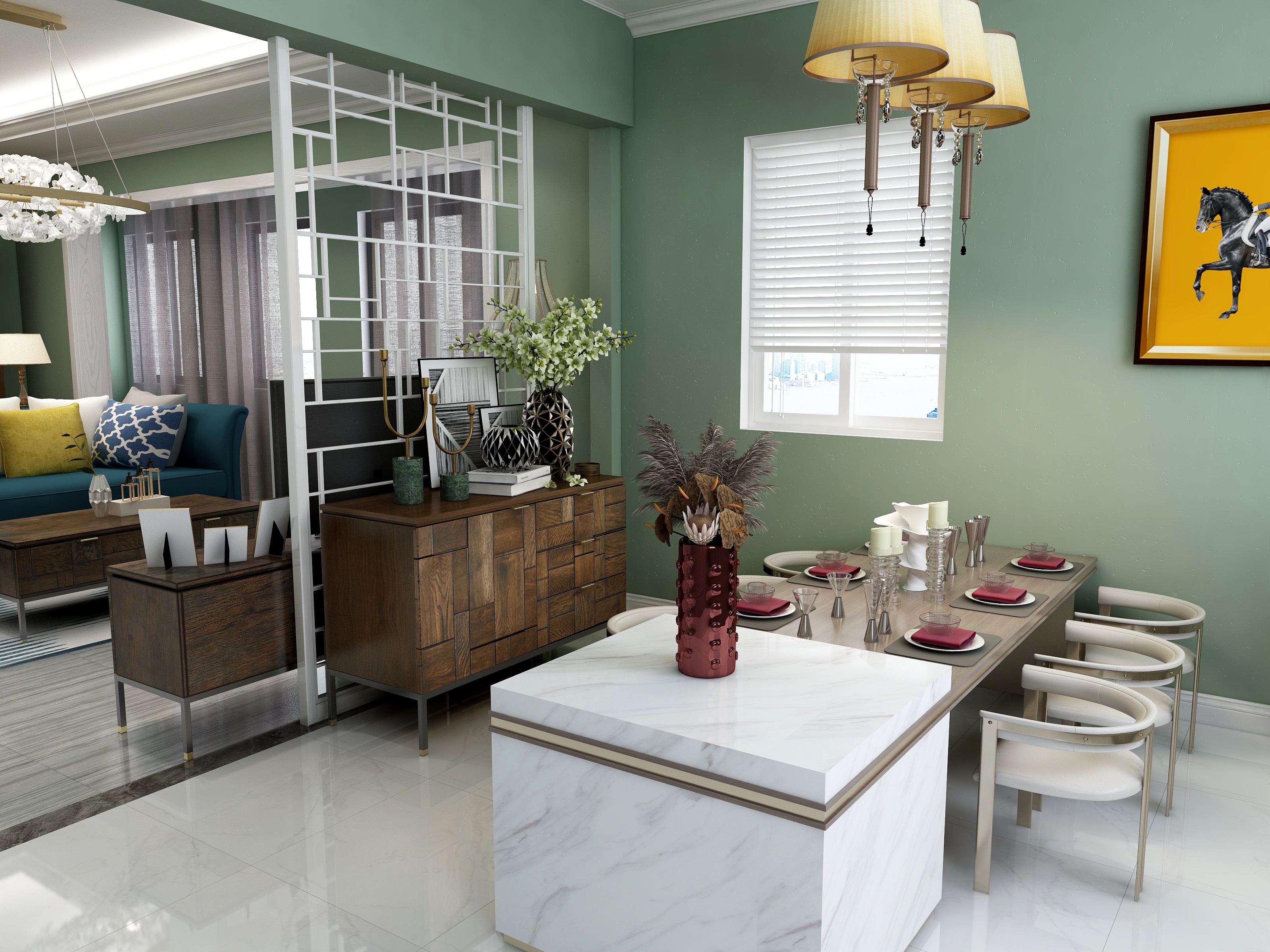 原雅雯-瑞和园89.50㎡B户型3室2厅1卫-装修设计方案