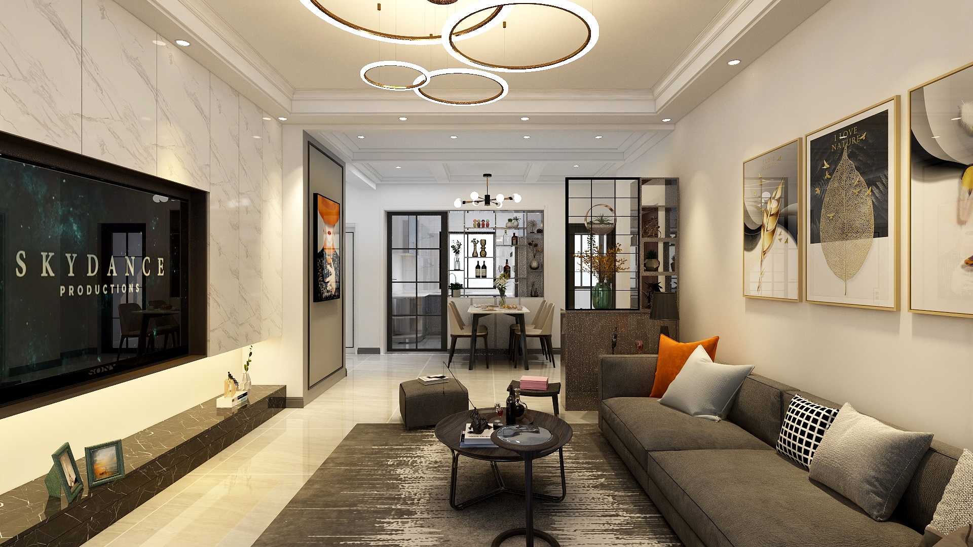 燕子加油-在水一方5号楼东户-装修设计方案