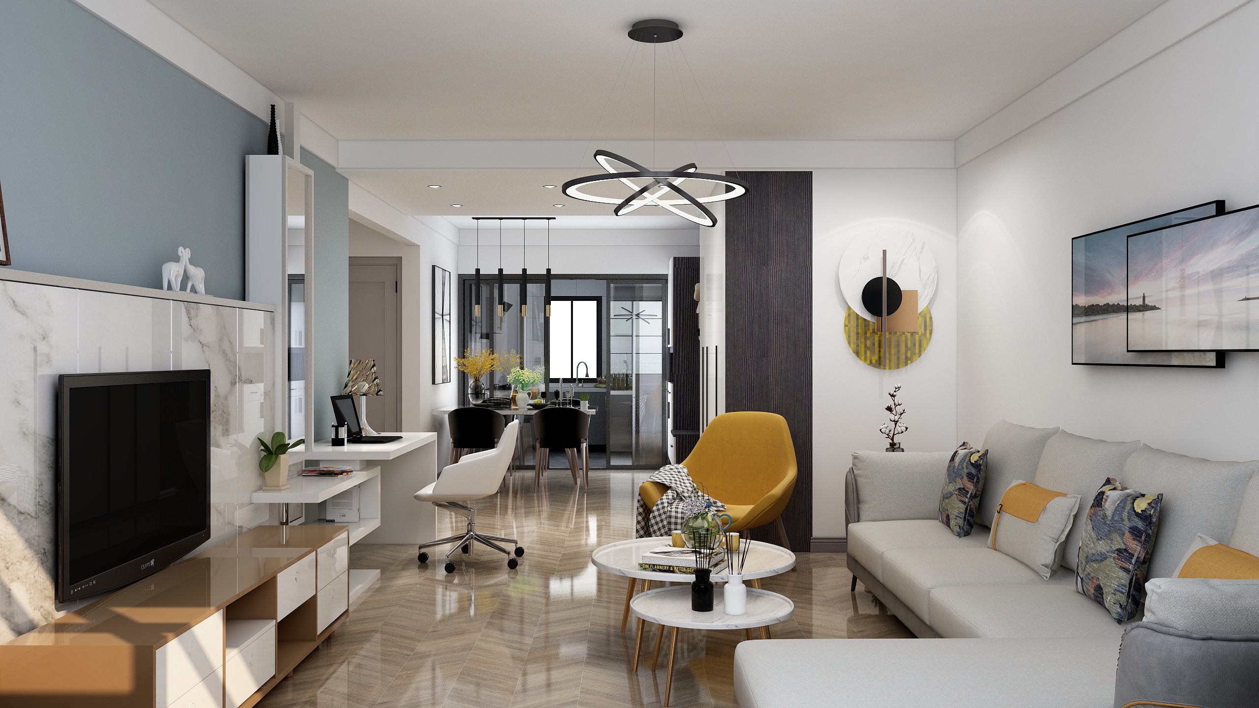 设计师辛湘龙-建模-装修设计方案