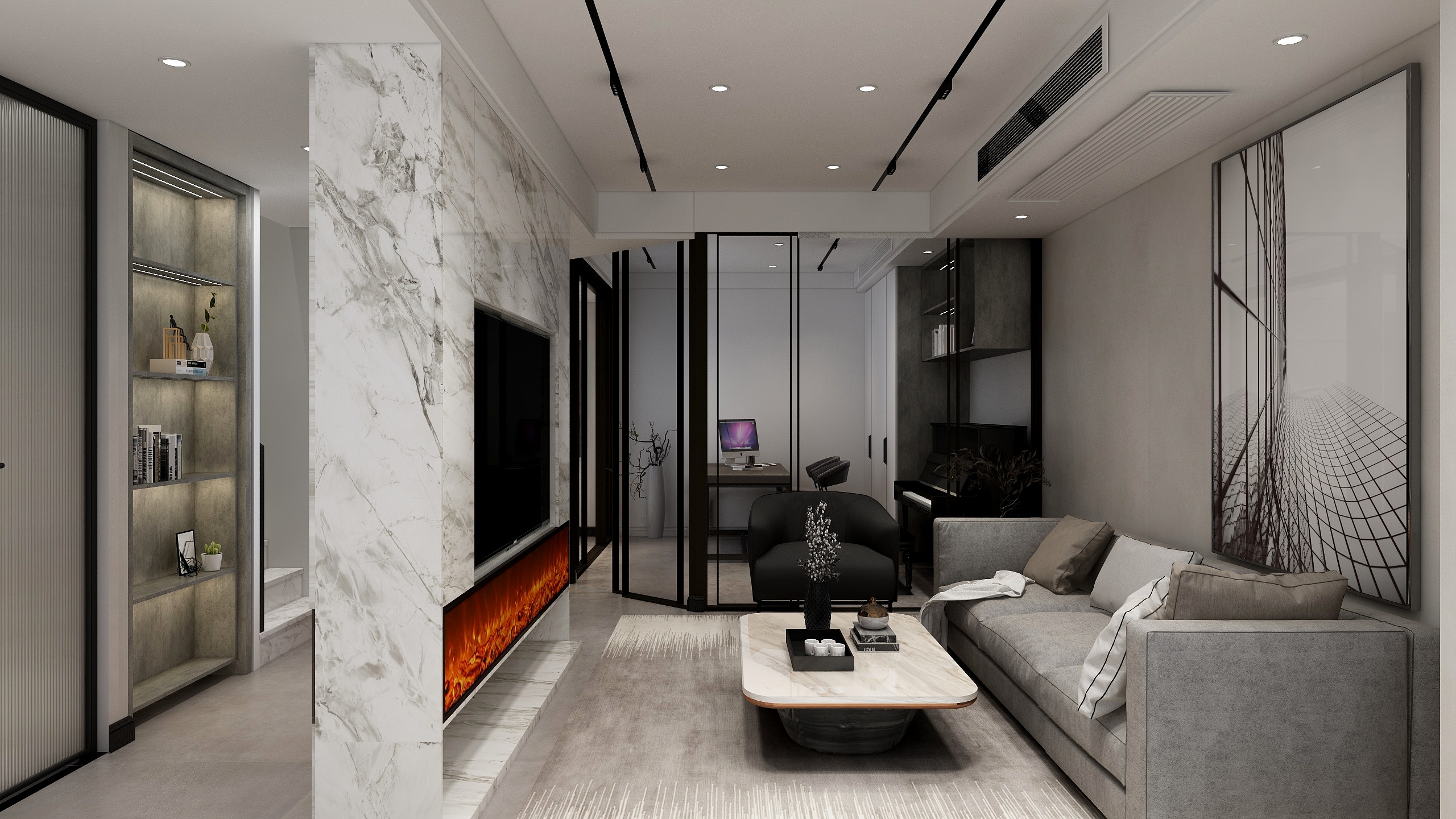 徐智成Ben-192平后现代下叠-装修设计方案