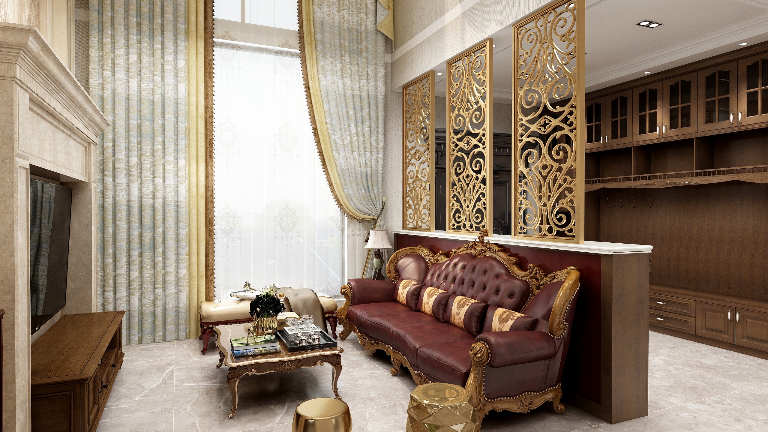 IDesig珏-朱总美式风格-装修设计方案