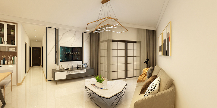 总是如此Dzzr-双璟华庭01户型-装修设计方案