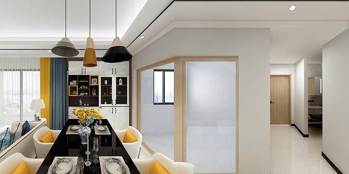 顾德整装-时代香海彼岸C户型2-504丽姐-装修设计方案