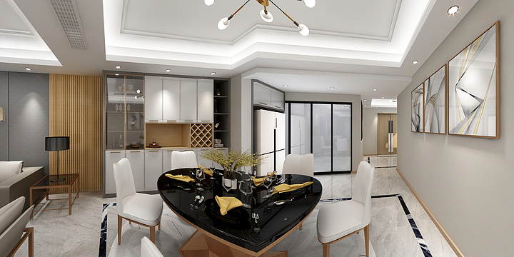 张茁欣lloeH-平山碧桂园豪园12栋1单元2203-装修设计方案