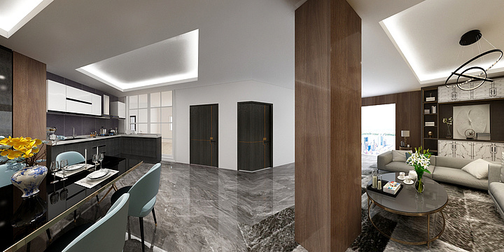 张工9527-肇庆NOLA平面图2020.01-副本-副本-装修设计方案