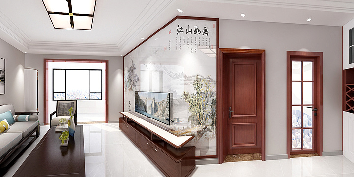 室内设计15094801170-迎宾75平方-装修设计方案