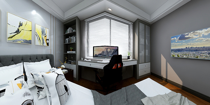 SingularPoi-光谷188国际社区优个家全屋定制方案二-装修设计方案