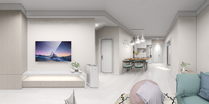 鹊舞朝阳-金谷豪庭二-装修设计方案