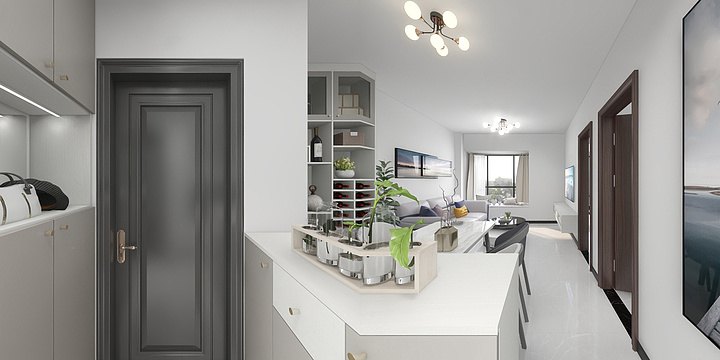 邓杰锋-富力广场D9-装修设计方案