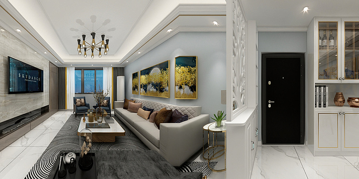 秀子18679691156-鸿翔江誉13栋一单元02户型-装修设计方案