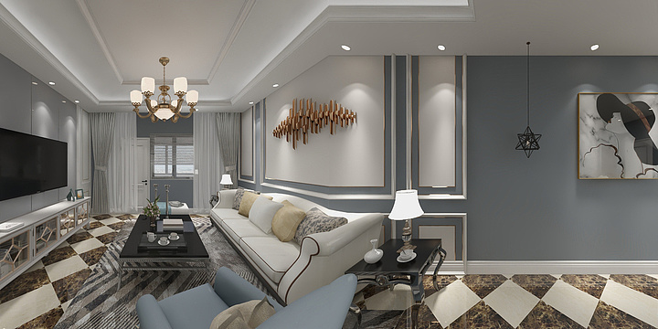 博洛尼软装设计师丶胡-万科·翡翠滨江-装修设计方案