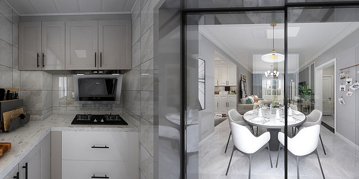 心心香印-华地翡翠蓝湾畅园18#1004-装修设计方案