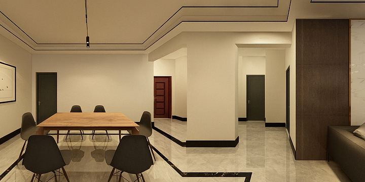 安康15999305607-后现代-装修设计方案