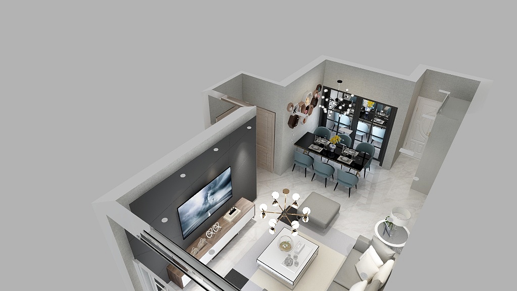 尚风装饰建材-恒基翔龙江畔-装修设计方案