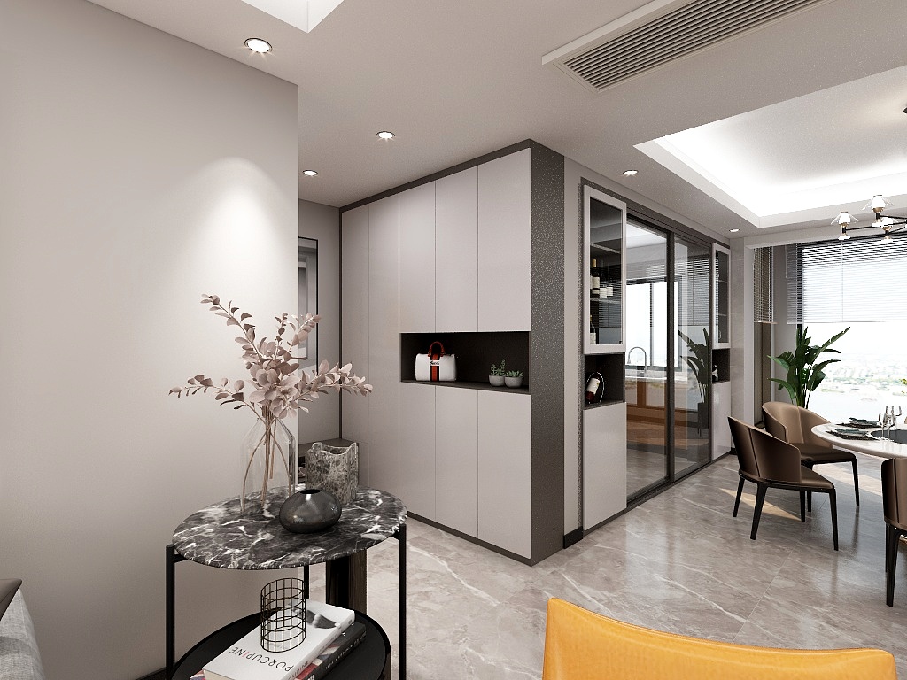 株洲店设计师-万丰上院湖韵2期2-602刘总-装修设计方案