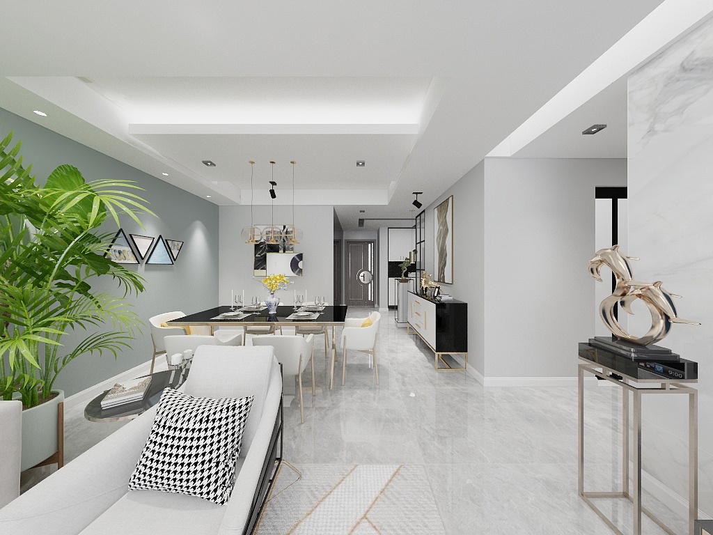 甲子设计章-云南省曲靖市旺角时光-装修设计方案