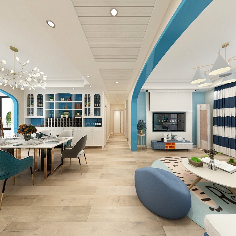 SJ丶赵-香榭花都1-1-2204周姐雅居-装修设计方案