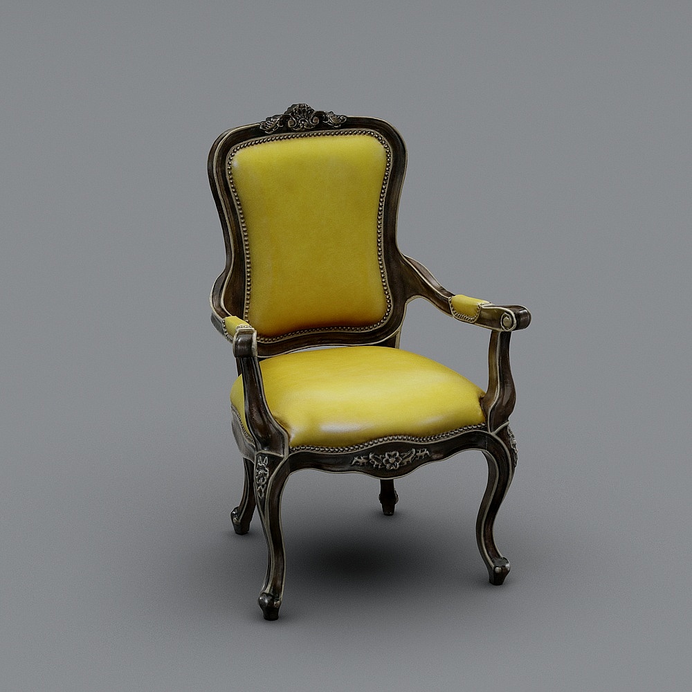 4594Y休闲椅3D模型