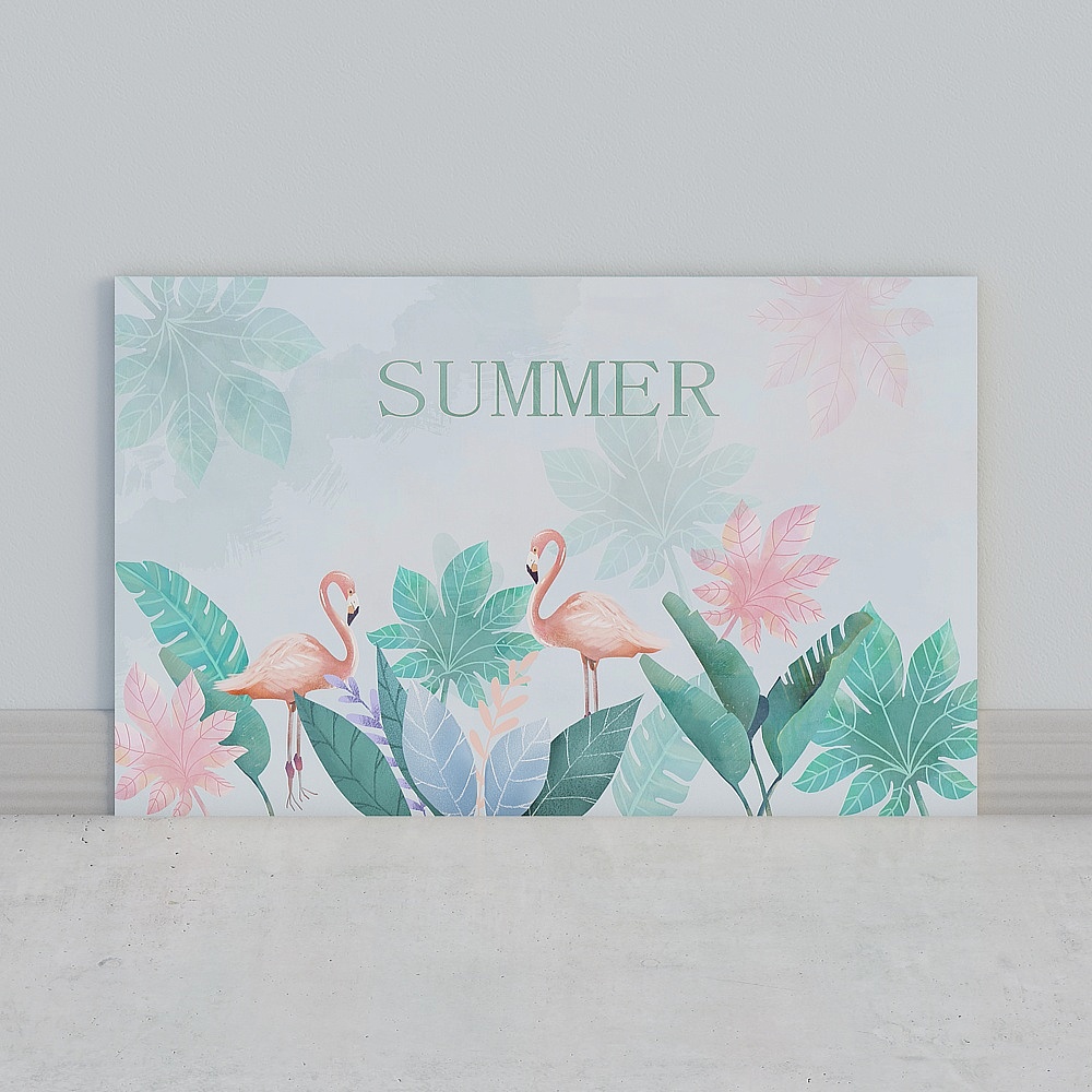 艾尔兰壁画墙布无缝壁布墙画背景墙现代书房北欧绿叶唯美清新花朵枝叶花卉客厅卧室床头电视背景轻奢温馨优雅