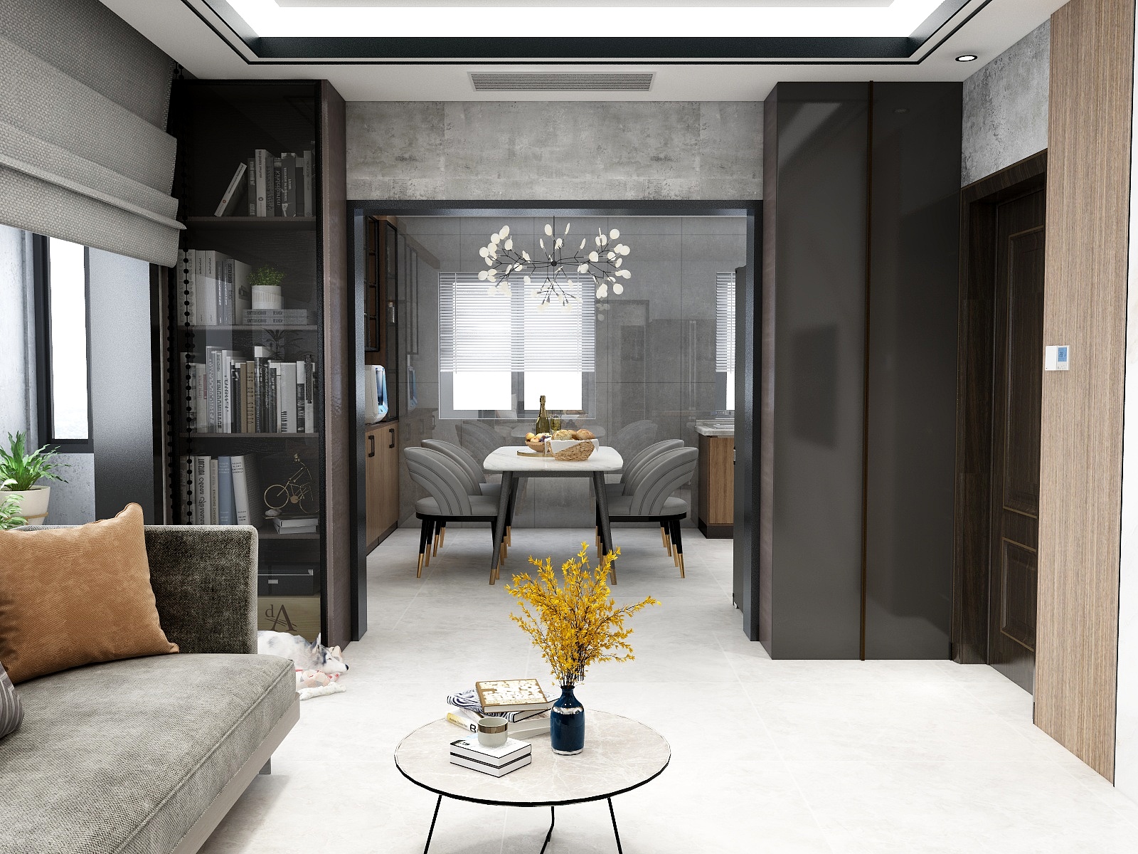 孙阳艾伦-Ai.城市轻奢-静-装修设计方案