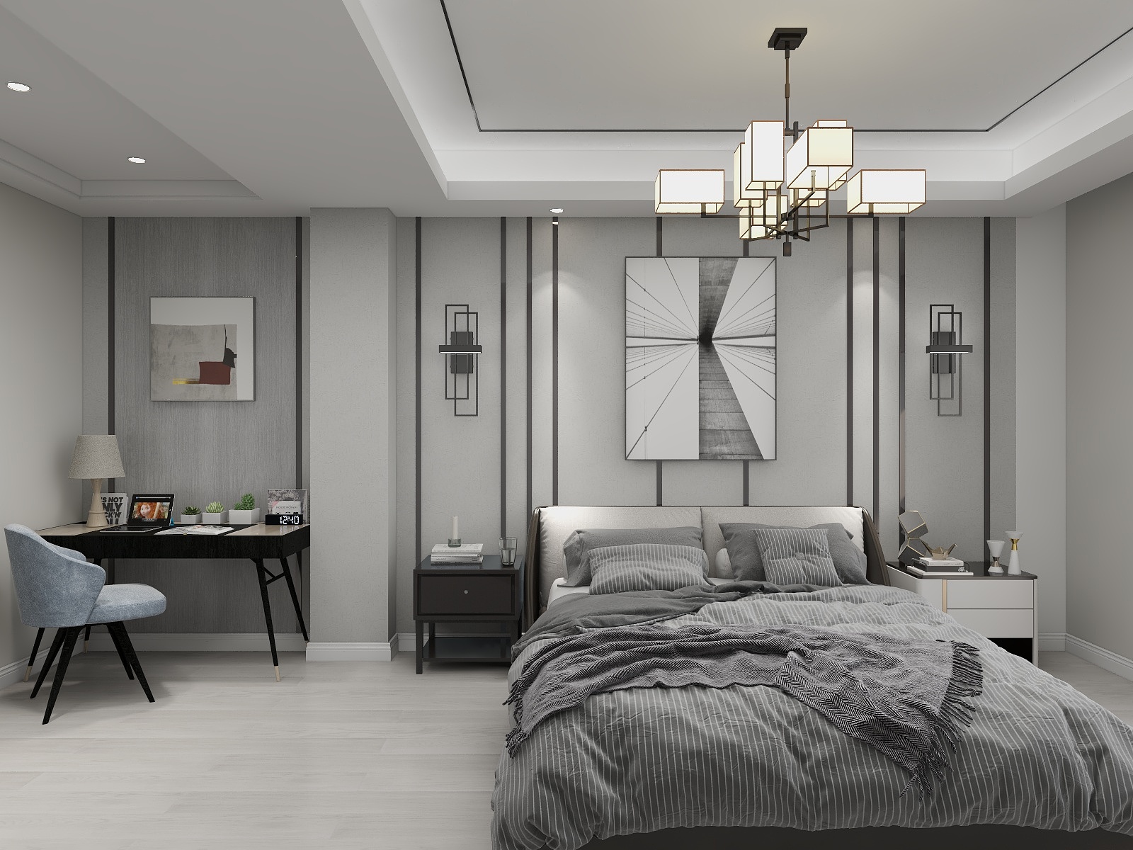 李惠城-主卧-装修设计方案