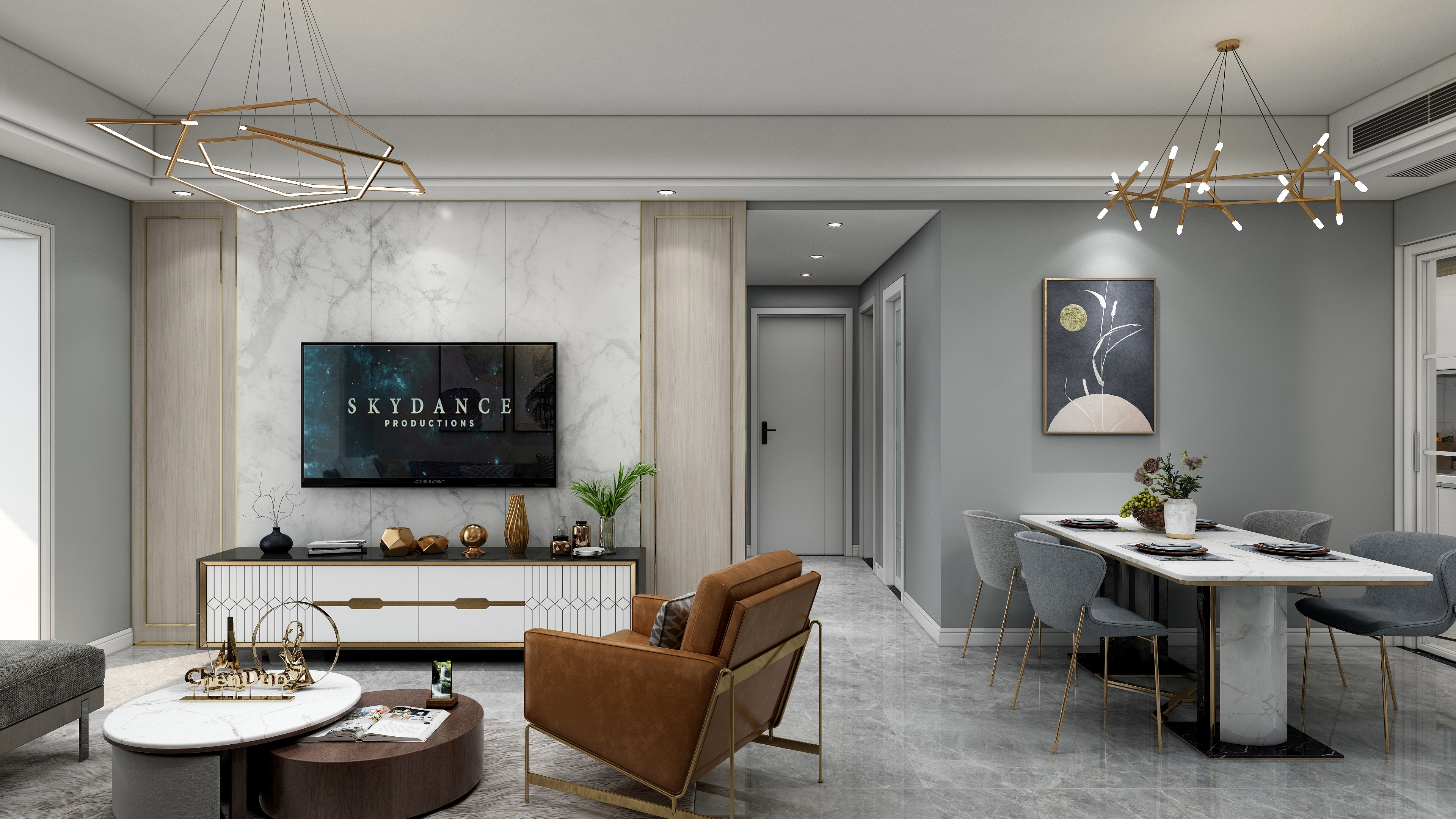 水沝淼设计-中航城-陆总-装修设计方案