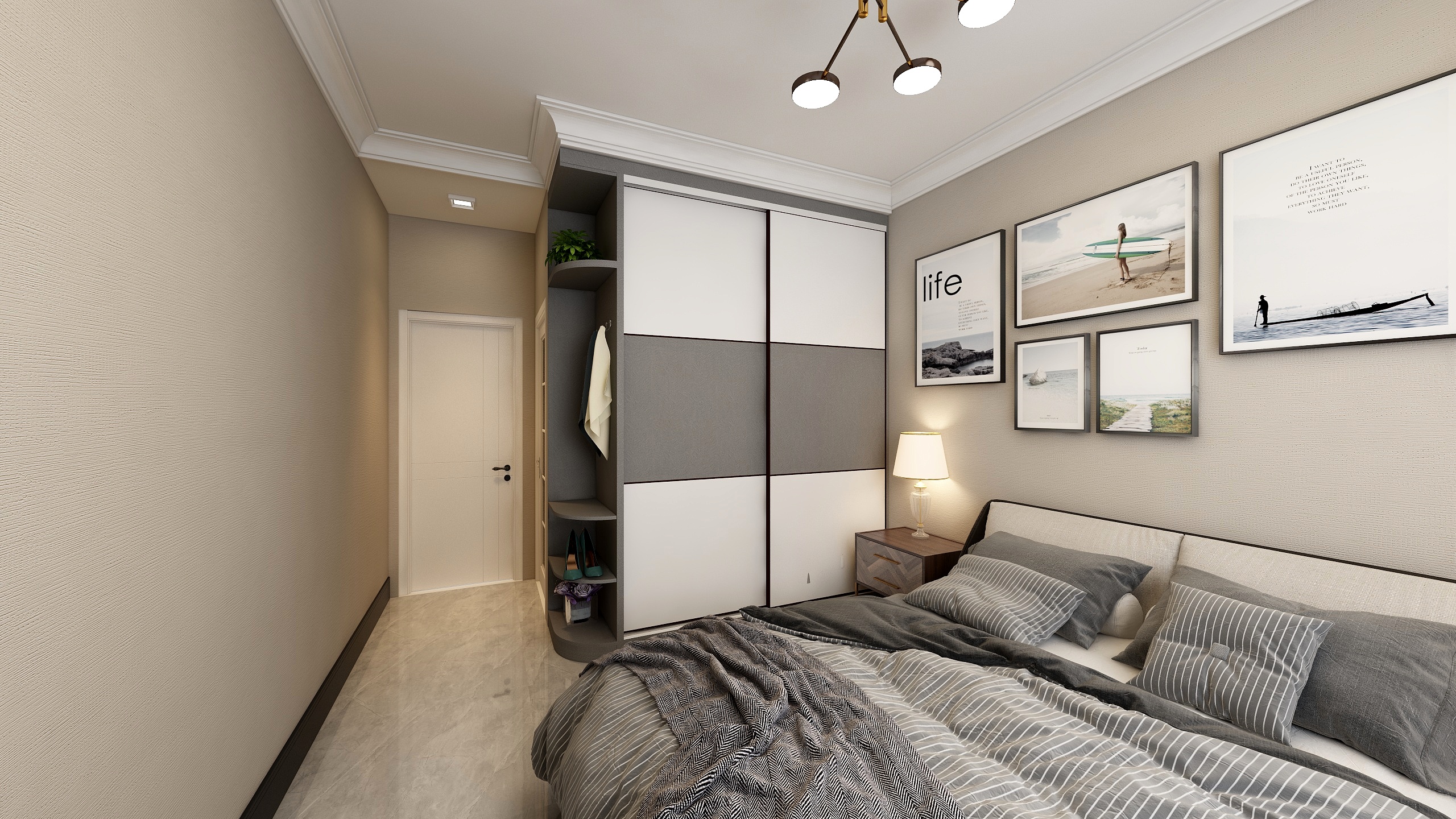 设计全屋定制家具小李-高坡新村-装修设计方案