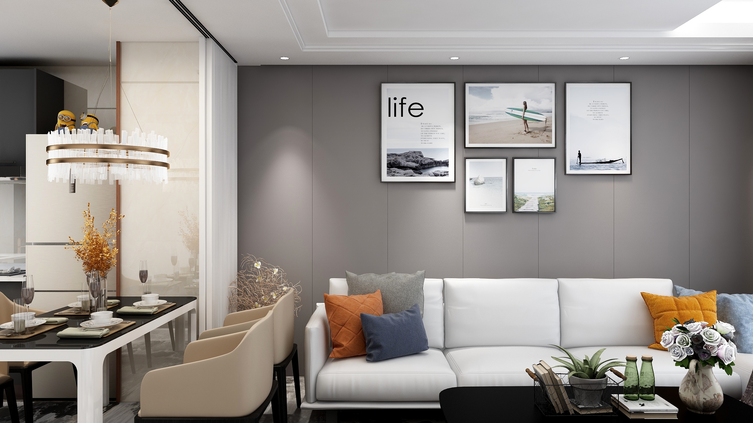 甄媛媛--保利颂名邸-雅居现代极简风-装修设计方案