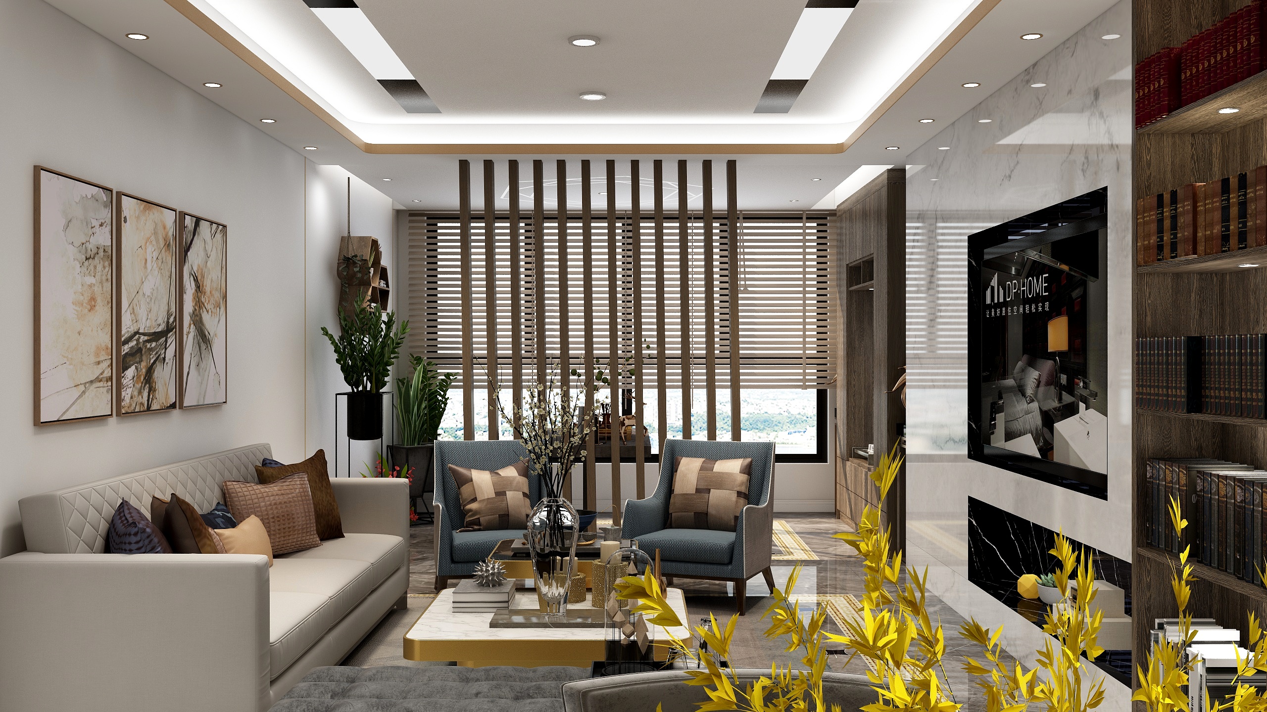 秋高鹰飞-软装专业作业户型-装修设计方案